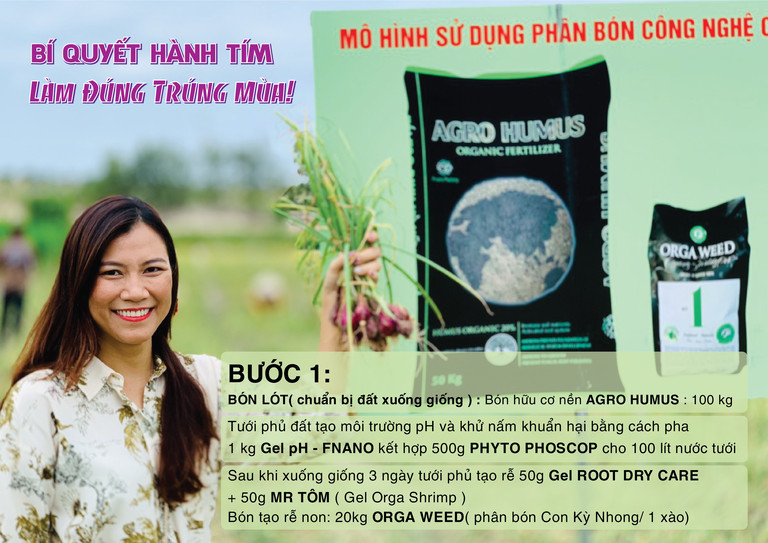 Phương pháp bón hành tím